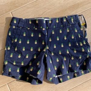 JCrew Factory Shorts-pineapple print